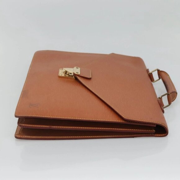 LOUIS VUITTON Epi Serviette Conseiller Zipangu Gold M54428 LV Auth bs24256 - Picture 5 of 16